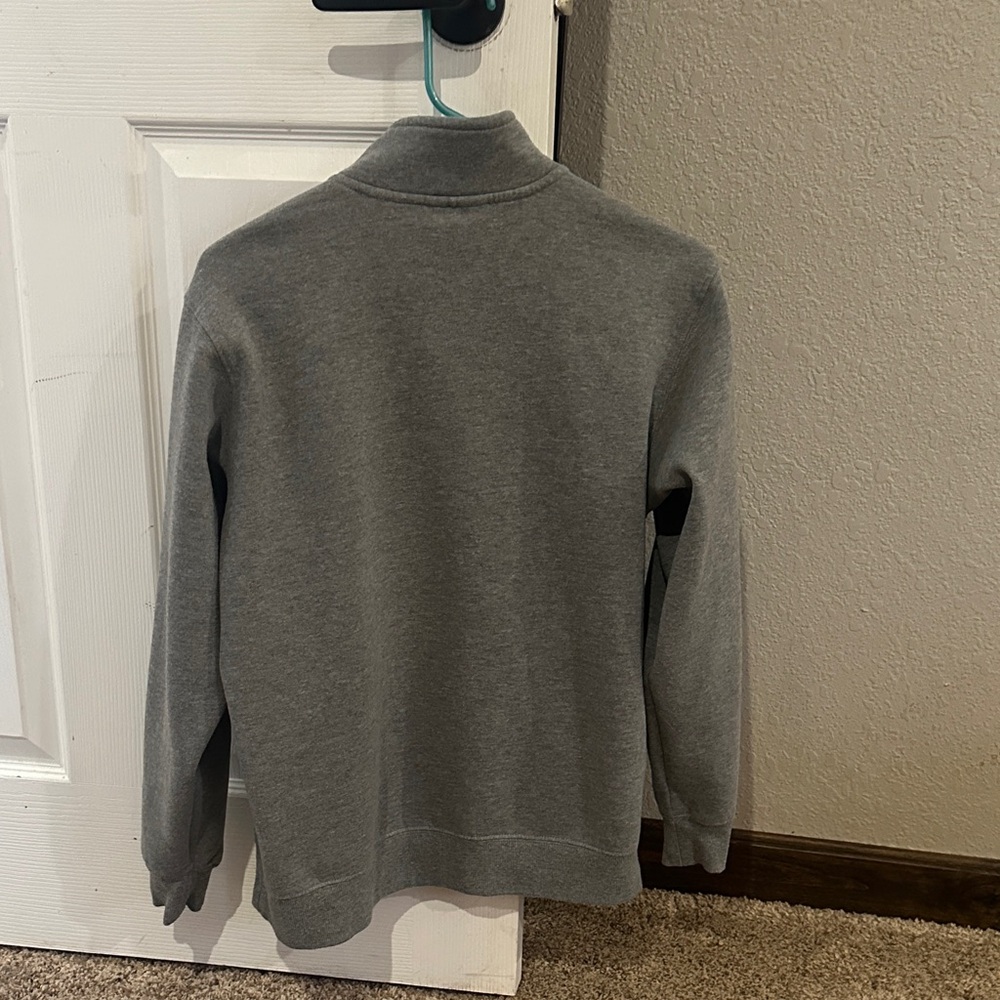 Ariat Men's Charcoal Zip-Up Sweater - Picture 2 of 2